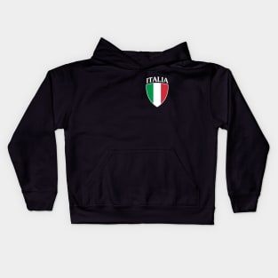 Italia Flag Italian Italy Italiano Kids Hoodie